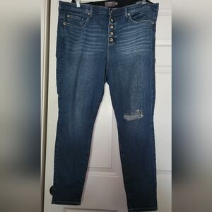 Torrid Bombshell Skinny With Button Fly